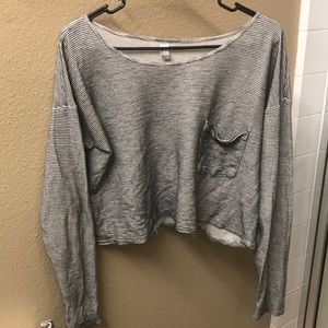 American Apparel striped long sleeve